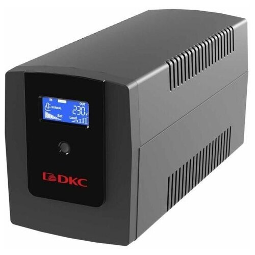 Источник бесперебойного питания ИБП Info LCD 1200В. А IEC C13 (4) USB + RJ45 DKC INFOLCD1200I