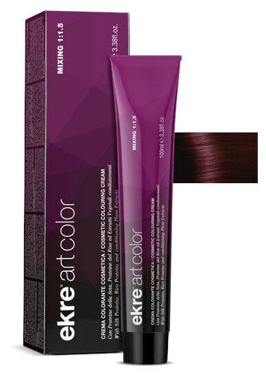 Краска для волос Artcolor Hair Colour Cream Ekre 5.62 Cветлый каштановый Красно-фиолетовый, 100 мл