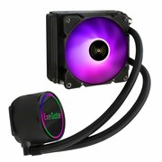 Комплект водяного охлаждения ExeGate BlackWater-120. PWM. ARGB (TDP 150W Fan 120mm PWM 800-2000RPM Hydro bearing 4pin 11-27db черный)