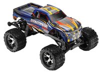 Монстр-трак Traxxas Stampede VXL TSM (36076-3) 1:10 41.3 см черный/синий