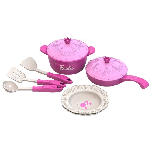 фото Набор посуды нордпласт барби 637