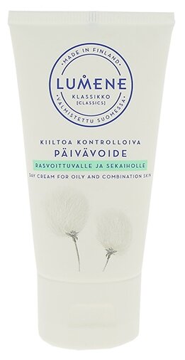 Lumene Klassikko Day Cream For Oily and Combination Skin Дневной крем для лица Контроль жирного блеска, 50 мл