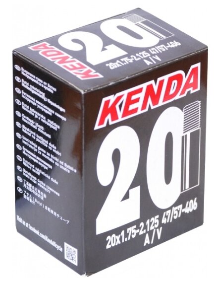 Камера Kenda 20" авто 1,75-2,125 (47/57-406)