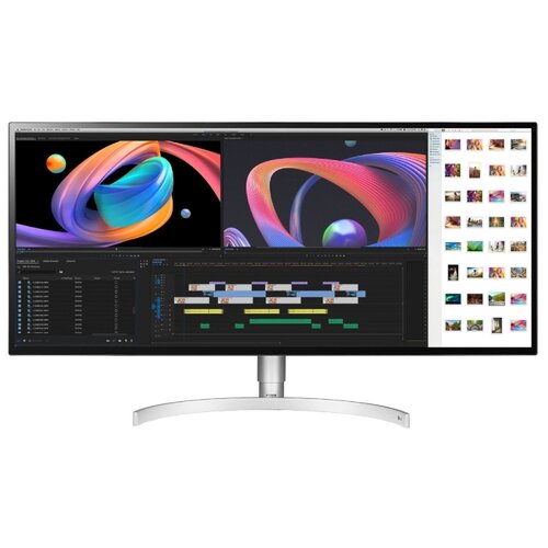 фото Монитор lg 34wk95u 34", черный/белый/серебристый