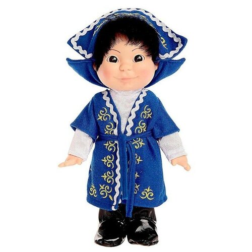 Кукла «Веснушка», в казахском костюме, мальчик, 26 см весна веснушка в русском костюме девочка
