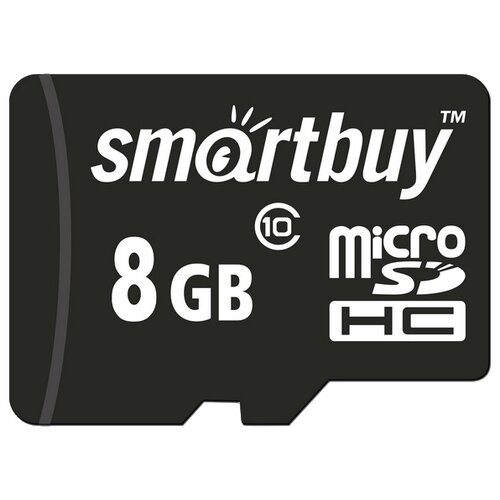 фото Карта памяти SmartBuy microSDHC Class 10 8GB + SD adapter