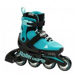 Детские ролики Rollerblade Microblade - 2022 Aqua/Black - изображение