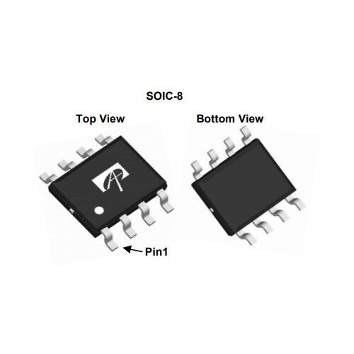 Микросхема AO4806 Dual N-Channel MOSFET 30V 9.4A SO-8