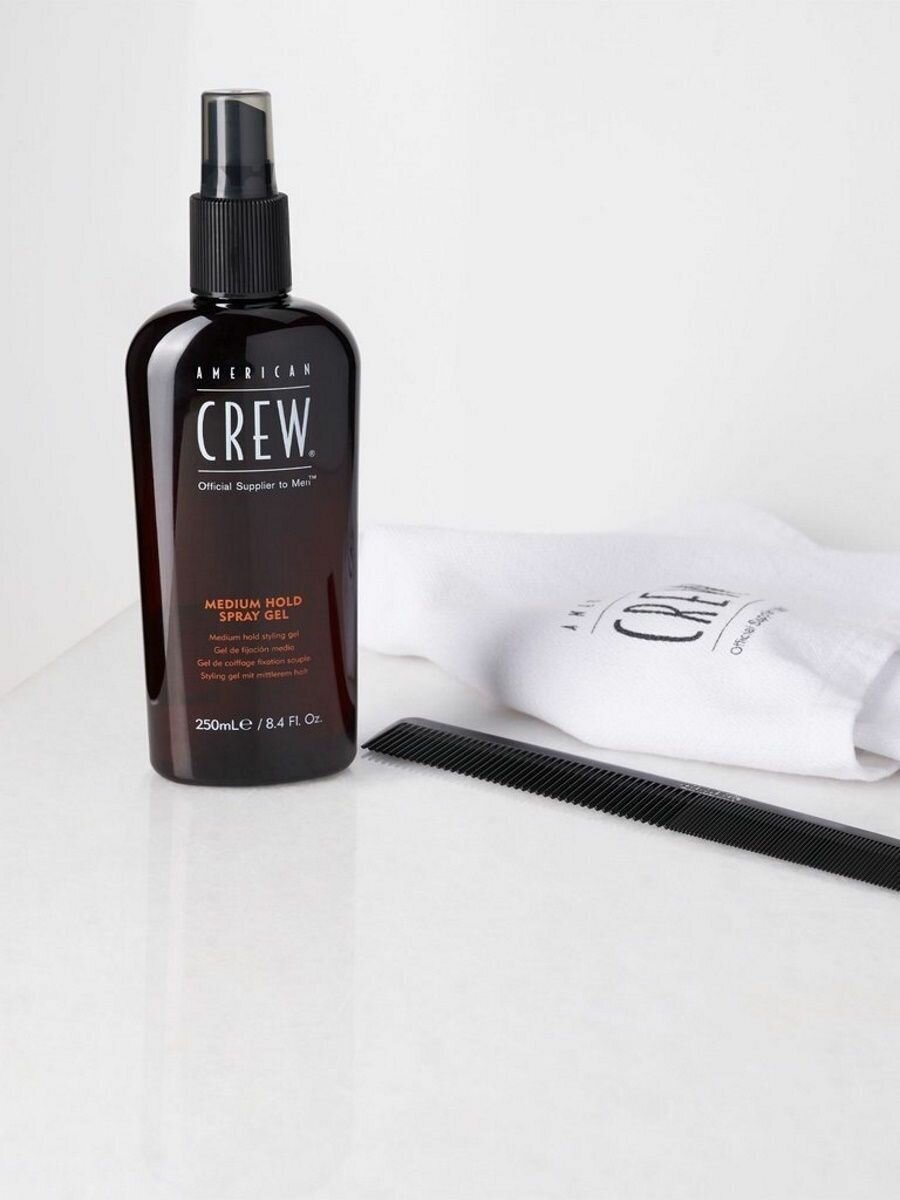 American Crew Classic Medium Hold Spray Gel Спрей-гель для волос средней фиксации 250 мл (American Crew, ) - фото №7