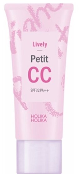 СС-крем для светлой кожи лица Holika Holika Lively Petit CC SPF 32, 30 мл