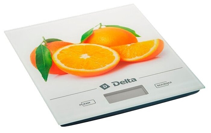 Весы кухонные DELTA KCE-28 рисунок 'апельсин'