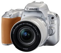 Фотоаппарат Canon EOS 200D Kit серебристый EF-S 18-55mm f/3.5-5.6 IS STM