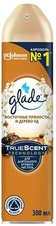 Освежитель воздуха Glade Восточные пряности и дерево уд 300мл