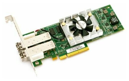 Сетевая плата Qlogic QLE2672-CK 16Gb Dual Port FC HBA, PCIe Gen3 x4, LC multi-mode optic