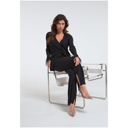 фото Костюм moda di lusso, размер s, черный