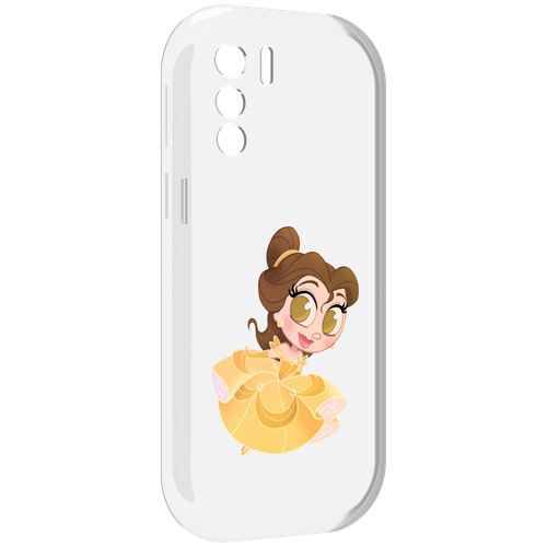 Чехол MyPads мини-принцесса женский для UleFone Note 13P задняя-панель-накладка-бампер