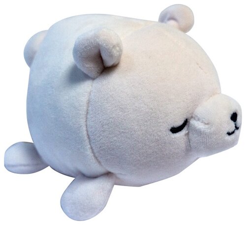 Мягкая игрушка Yangzhou Kingstone Toys Медвежонок полярный, 6 см, белый