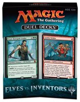 Настольная игра Wizards of the Coast MTG Duel Decks: Elves vs. Inventors (англ)