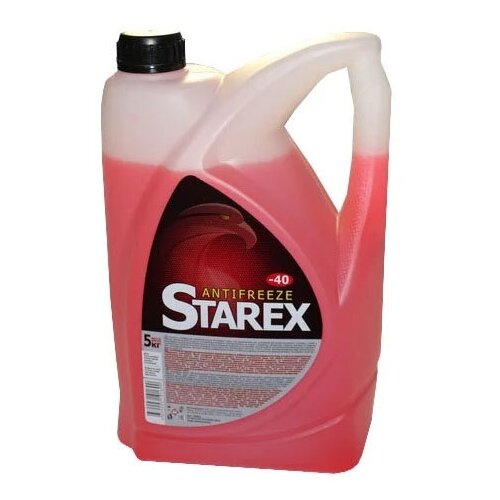 Антифриз Starex Готовый 5кг -40°с Красный (Юг) Starex арт. 700659