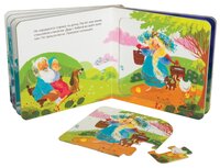 Step puzzle Книжка-игрушка Книжная ярмарка. Снегурочка