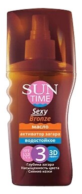 Биокон Sun Time масло для интенсивного загара Sexy Bronze SPF 3