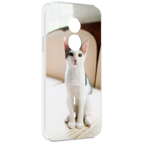 Чехол MyPads порода кошка эгейская для Doogee S51 задняя-панель-накладка-бампер чехол mypads порода кошка эгейская для oppo realme c31 задняя панель накладка бампер