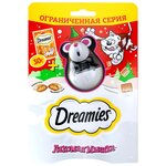 Лакомство для кошек Dreamies Лакомая мышка Подушечки с курицей - изображение