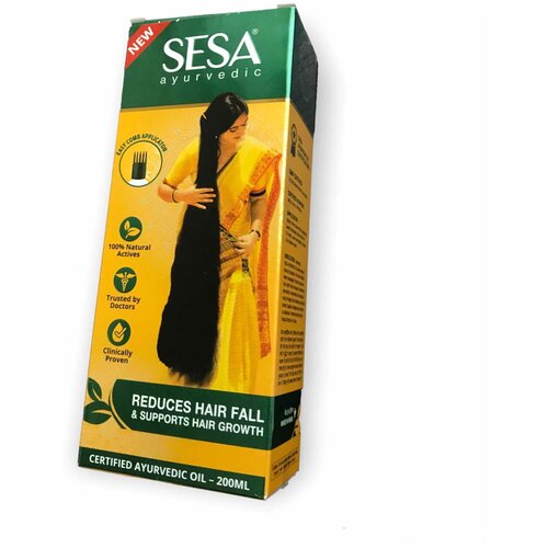 Индийское масло для волос SESA Ayurvedic - 200 ml