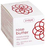 Ziaja Rose Butter Moisturising Day Cream Увлажняющий дневной крем для лица 50 мл