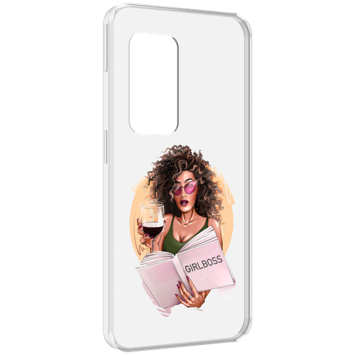 Чехол MyPads Girlboss with wine girlboss art love books an wine _ Etsy женский для UleFone Power Armor X11 Pro задняя-панель-накладка-бампер чехол mypads girlboss with wine girlboss art love books an wine etsy женский для umidigi bison gt2 gt2 pro задняя панель накладка бампер