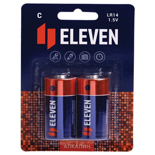 Батарейка Eleven C (LR14) алкалиновая. BC2