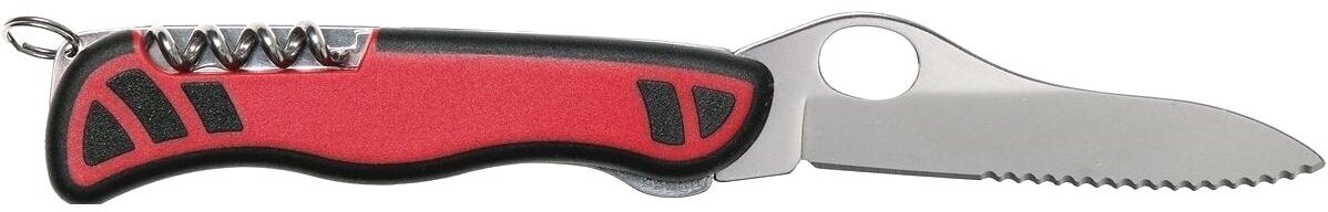 Нож перочинный Victorinox Sentinel OneHand (0.8321.MWC) 111мм 3функций красный/черный карт.коробка - фото №5