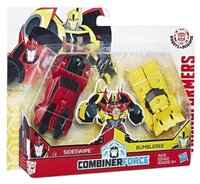Трансформер Hasbro Transformers Бамблби и Сайдсвайп. Крэш-Комбайнер (Роботы под прикрытием) C0630 кр