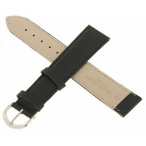 фото Ремешок для часов, мужской, 20 мм, запряжник 90 мм, горт 125 мм, черный, удлиненный straps