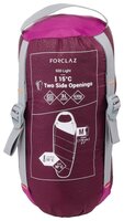 Спальный мешок Quechua Forclaz Trek 500 15° M damson/aubergine/steel grey