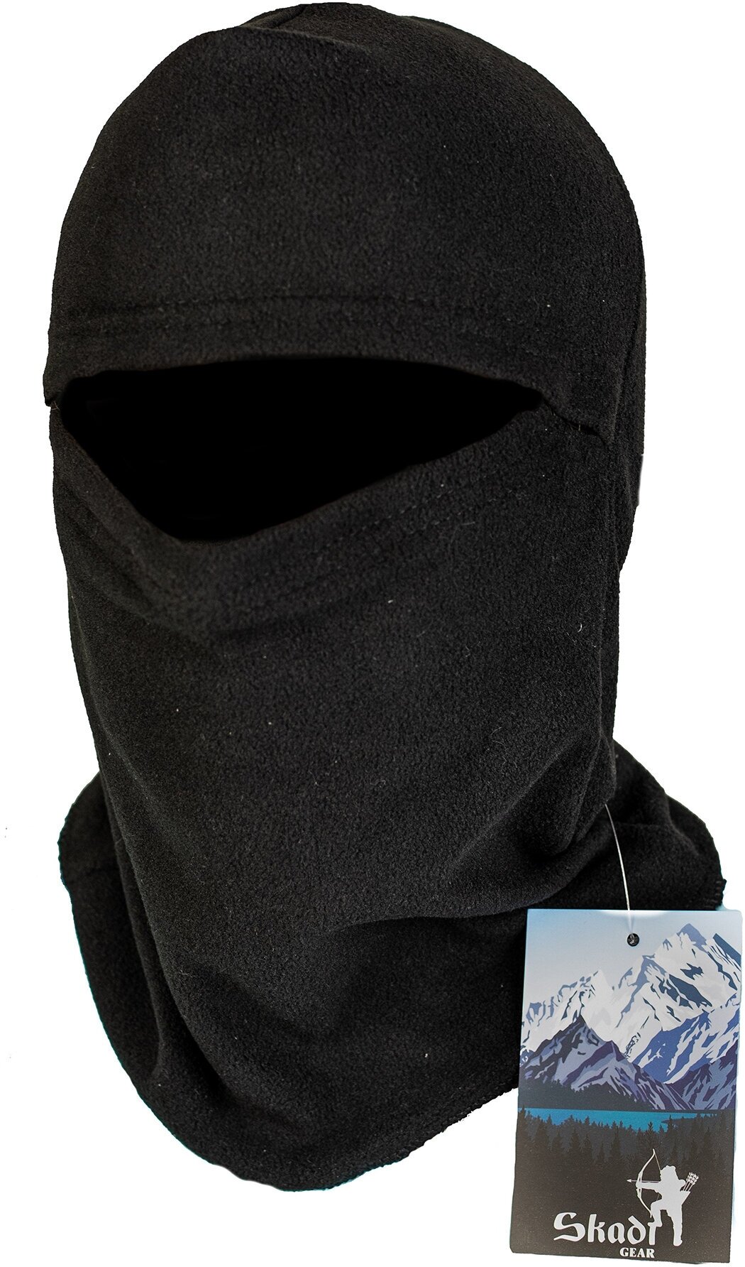 Балаклава Skadi, ткань Polar Fleece, цв. черный Б/Р/150/