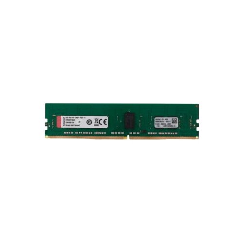 Оперативная память Kingston 8 ГБ DDR4 2400 МГц DIMM CL17 KVR24R17S8/8 оперативная память kingston valueram 32 гб ddr4 2400 мгц dimm cl17 ksm24rd4 32mei