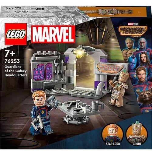 конструктор lego marvel 76253 штаб квартира стражей галактики 76253 67 деталей Конструктор LEGO Super Heroes, Guardians of the Galaxy Headquarters 76253