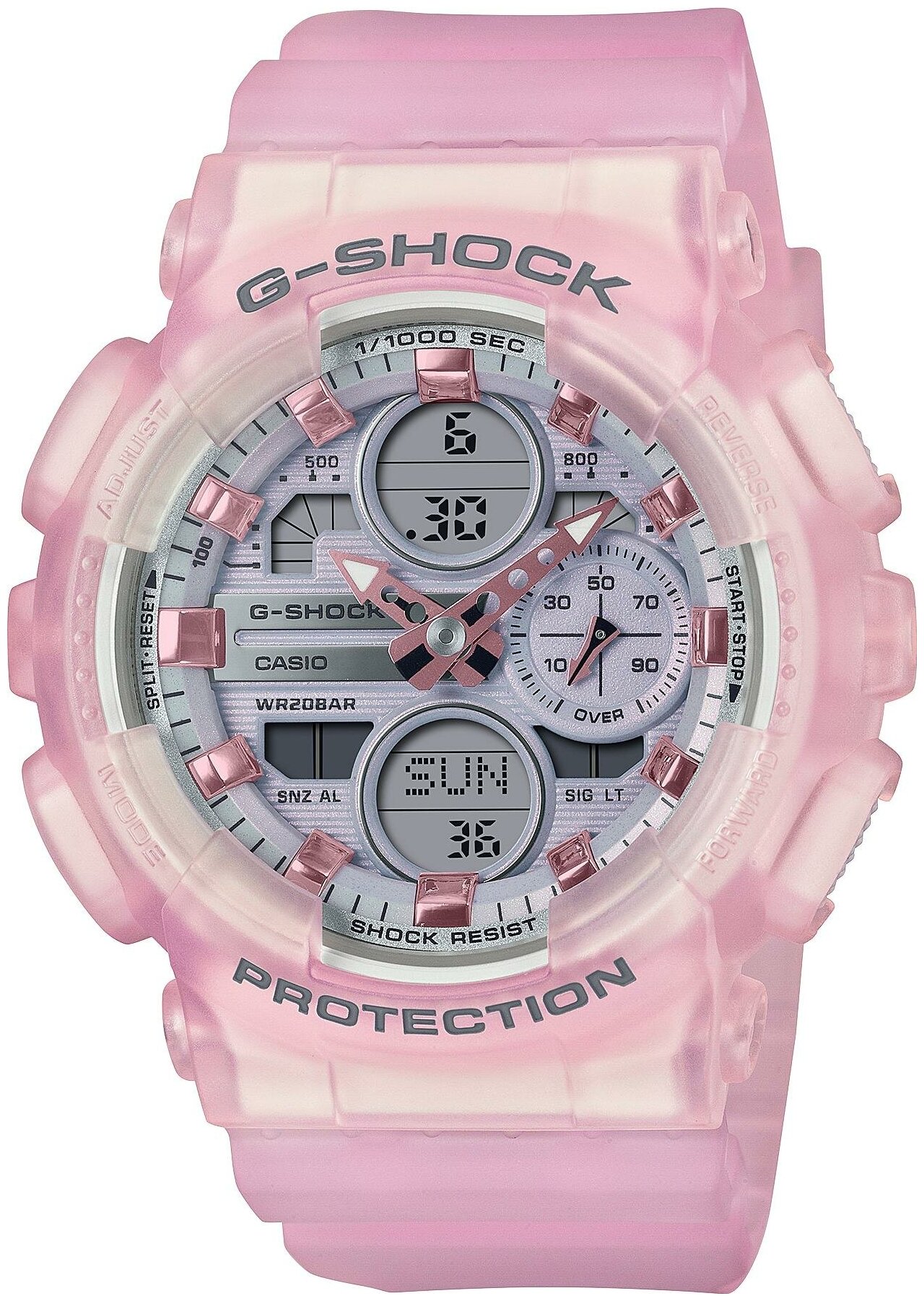 Наручные часы CASIO G-Shock GMA-S140NP-4A, розовый