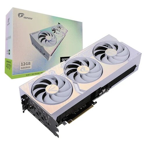 Видеокарта Colorful GeForce RTX 4070Ti 12G I-Game Ultra W OC 8350000₽