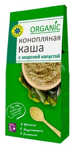 Компас здоровья Каша "Конопляная с морской капустой" 250 г