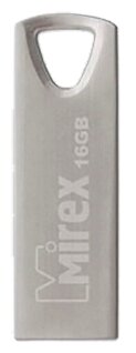 Флеш-память USB 16 Gb Mirex INTRO, металл - 1 шт.