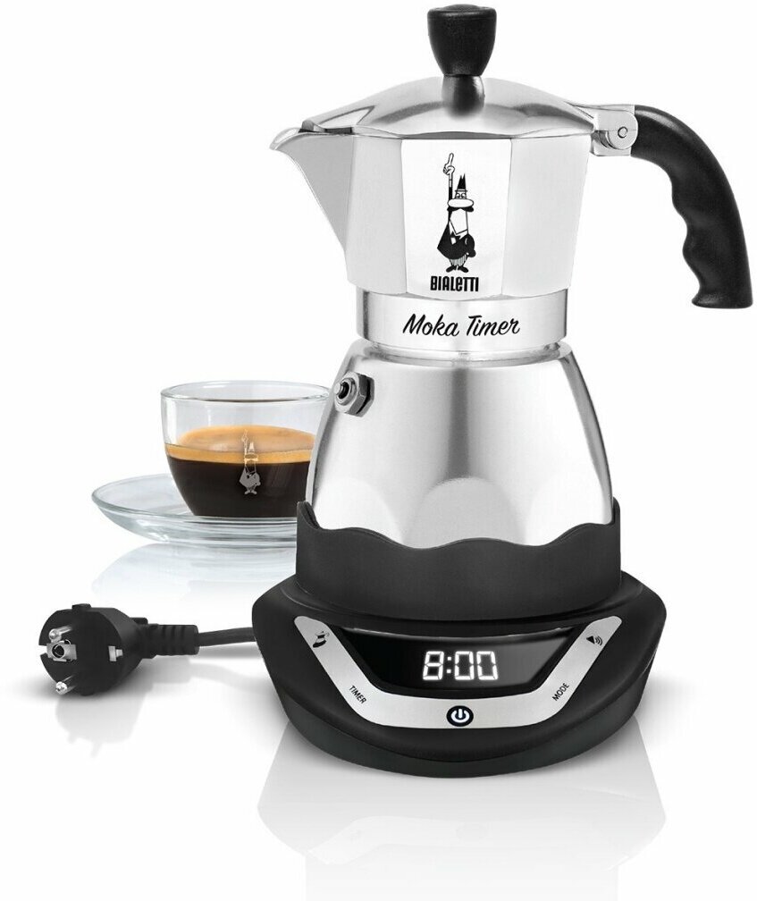 Кофеварка Bialetti Moka Timer на 6 порций 6093