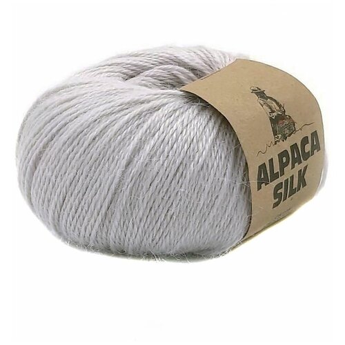 Пряжа Alpaca Silk Michell - 1 моток (150 м, 50 гр), цвет 8835
