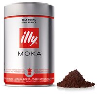 Кофе молотый illy MOKA средняя обжарка 250 г