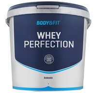 Протеин Body&Fit Whey Perfection (4,5 кг) банан