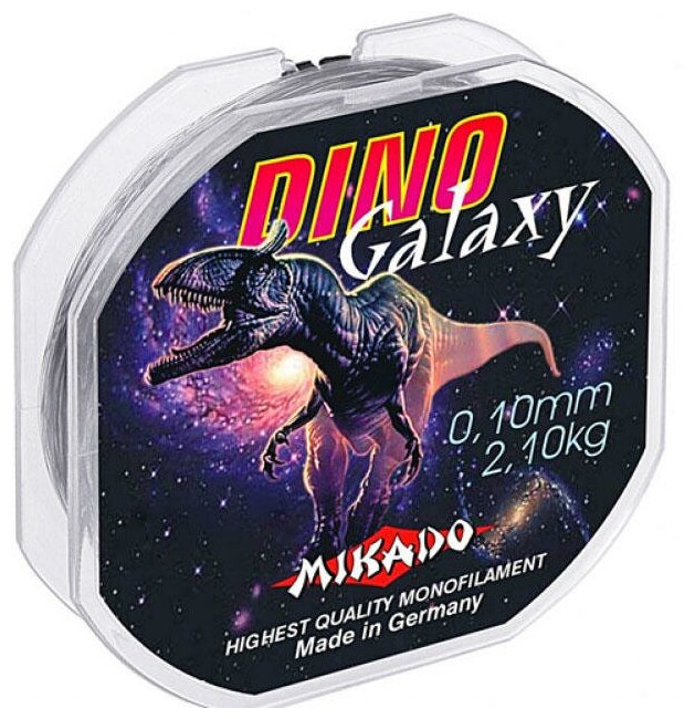 Леска Mikado DINO GALAXY 0,10 (30 м) - 2.05 кг.