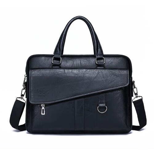 Сумка CityFOX, фактура гладкая, черный