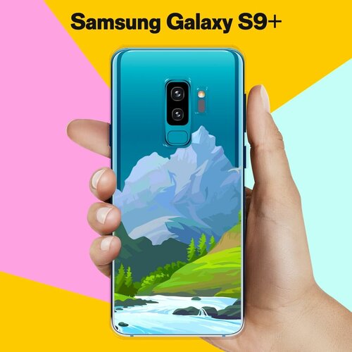 Силиконовый чехол на Samsung Galaxy S9+ Гора / для Самсунг Галакси С9 Плюс противоударный силиконовый чехол all you need is love розовый на samsung galaxy s9 самсунг галакси с9 плюс