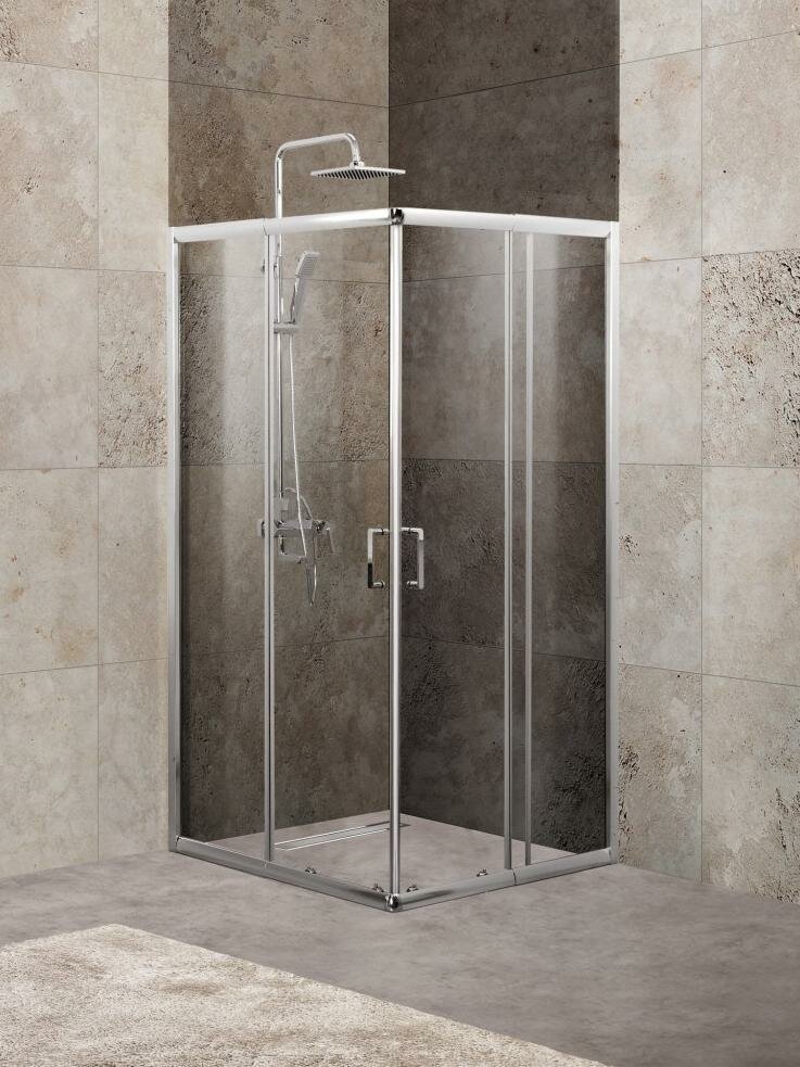 Душевой уголок BelBagno UNIQUE-A-2-75/90-C-Cr